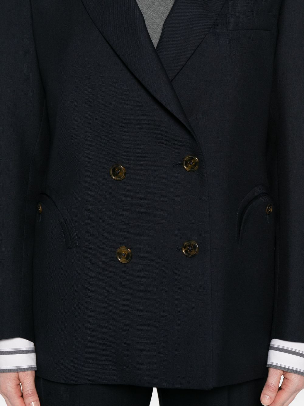 double-breasted blazer - 5