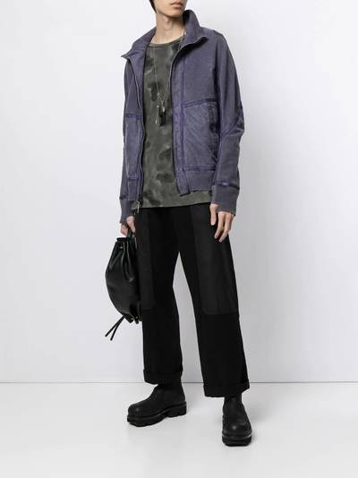 Isaac Sellam funnel neck leather jacket outlook