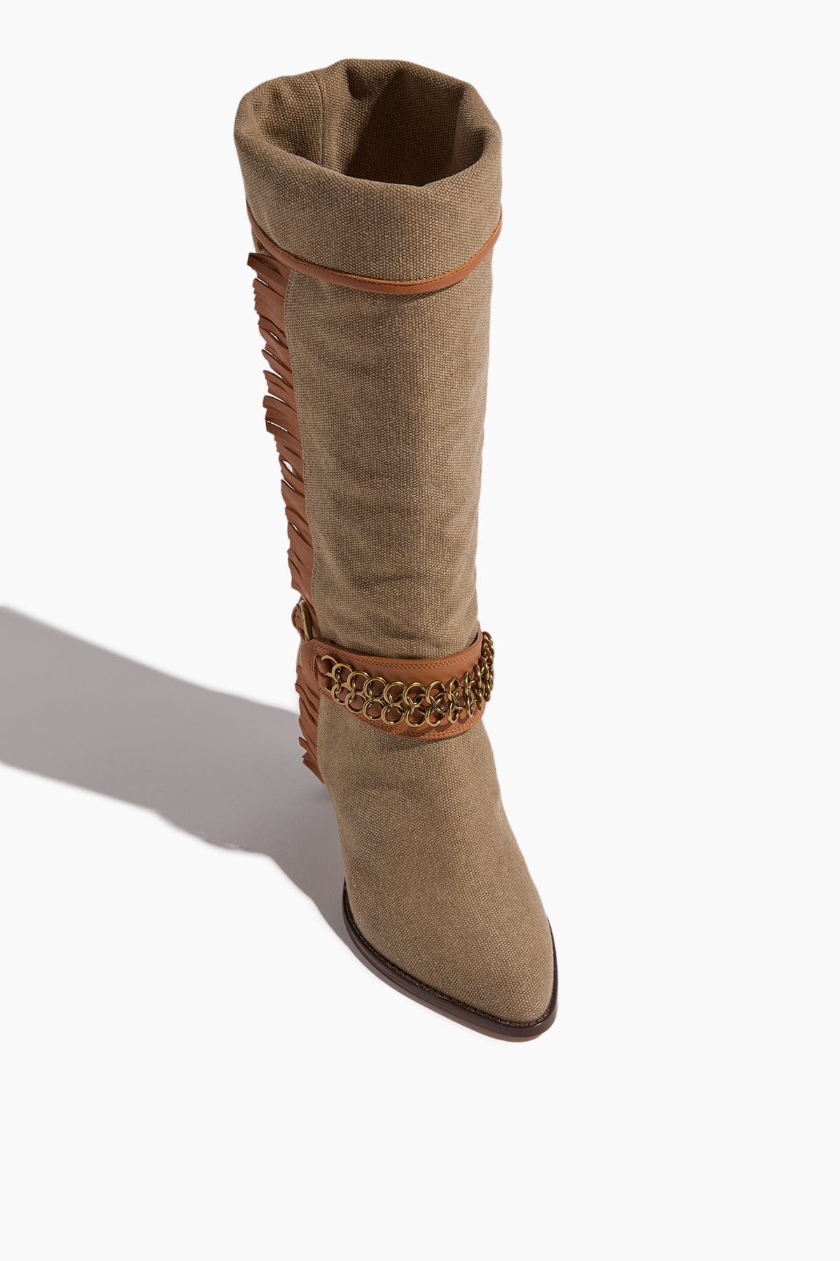 Levon Boots in Khaki - 4