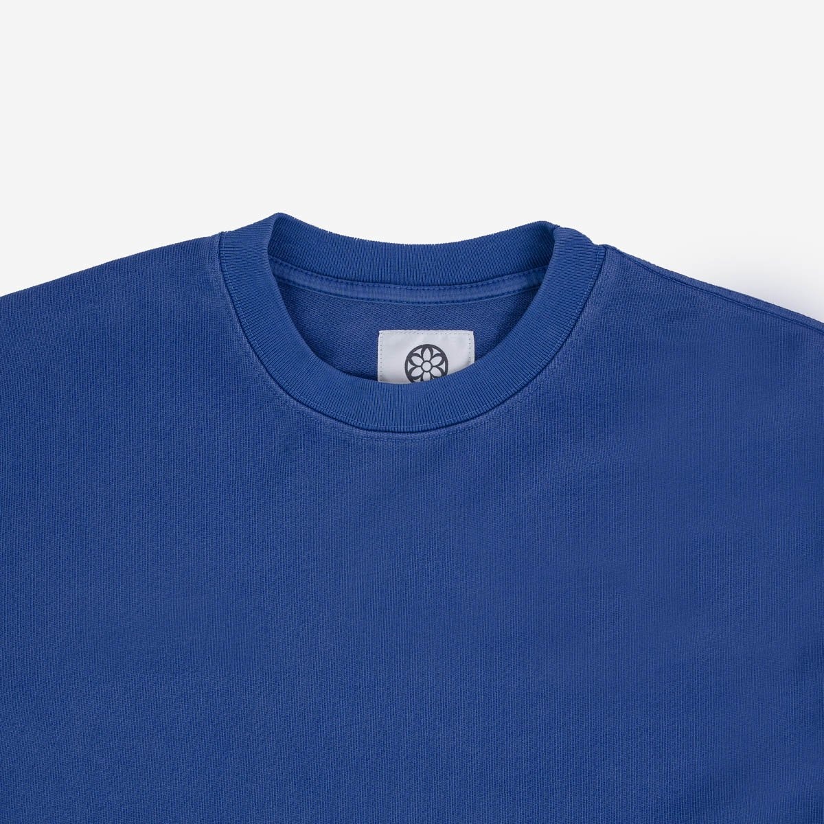 GA-LS-COB GOOD ART HLYWD Heavyweight Long Sleeve Crew Neck T-Shirt - Cobalt Blue - 8