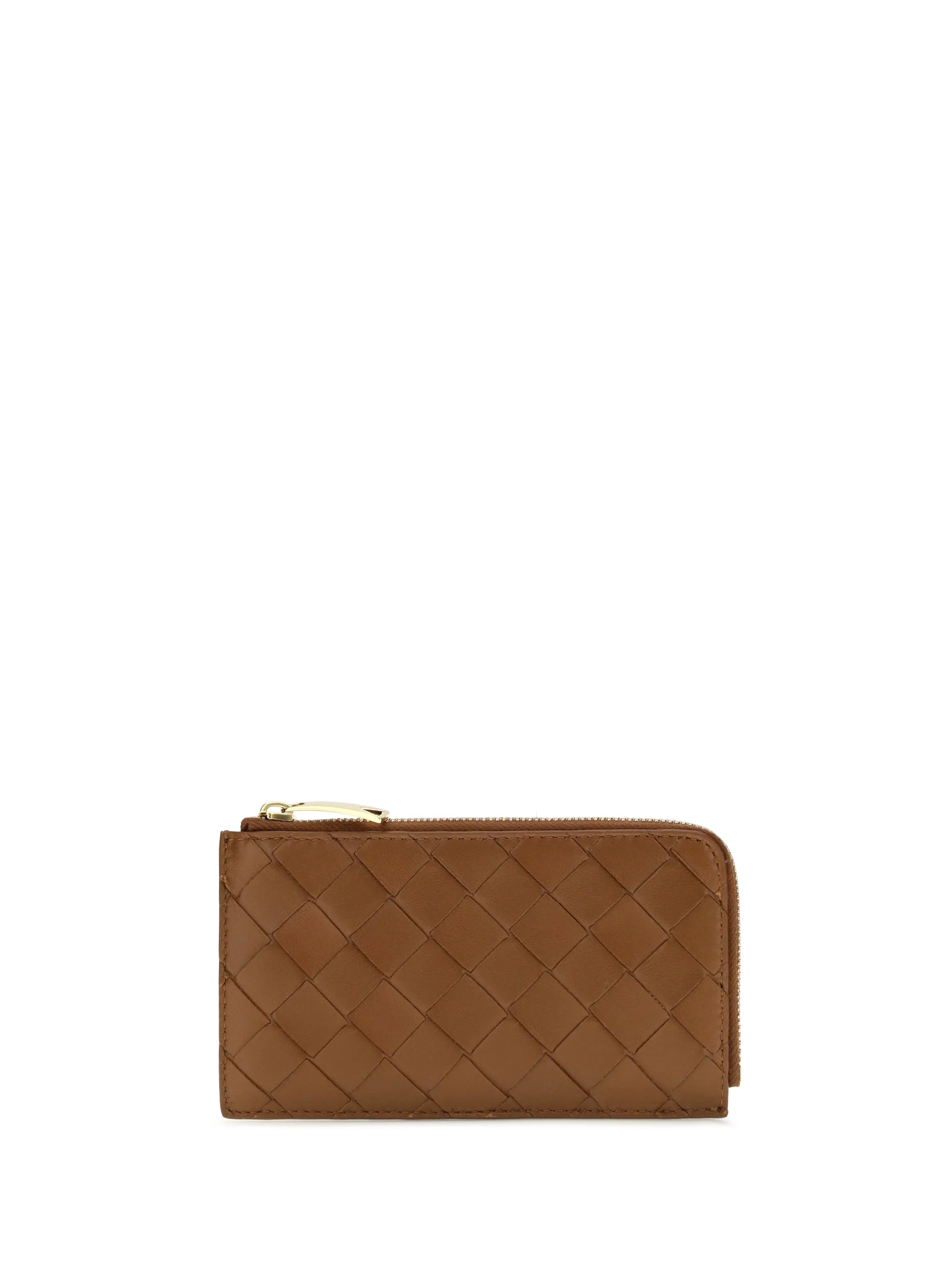Bottega Veneta Women Intrecciato Zip Card Holder - 1