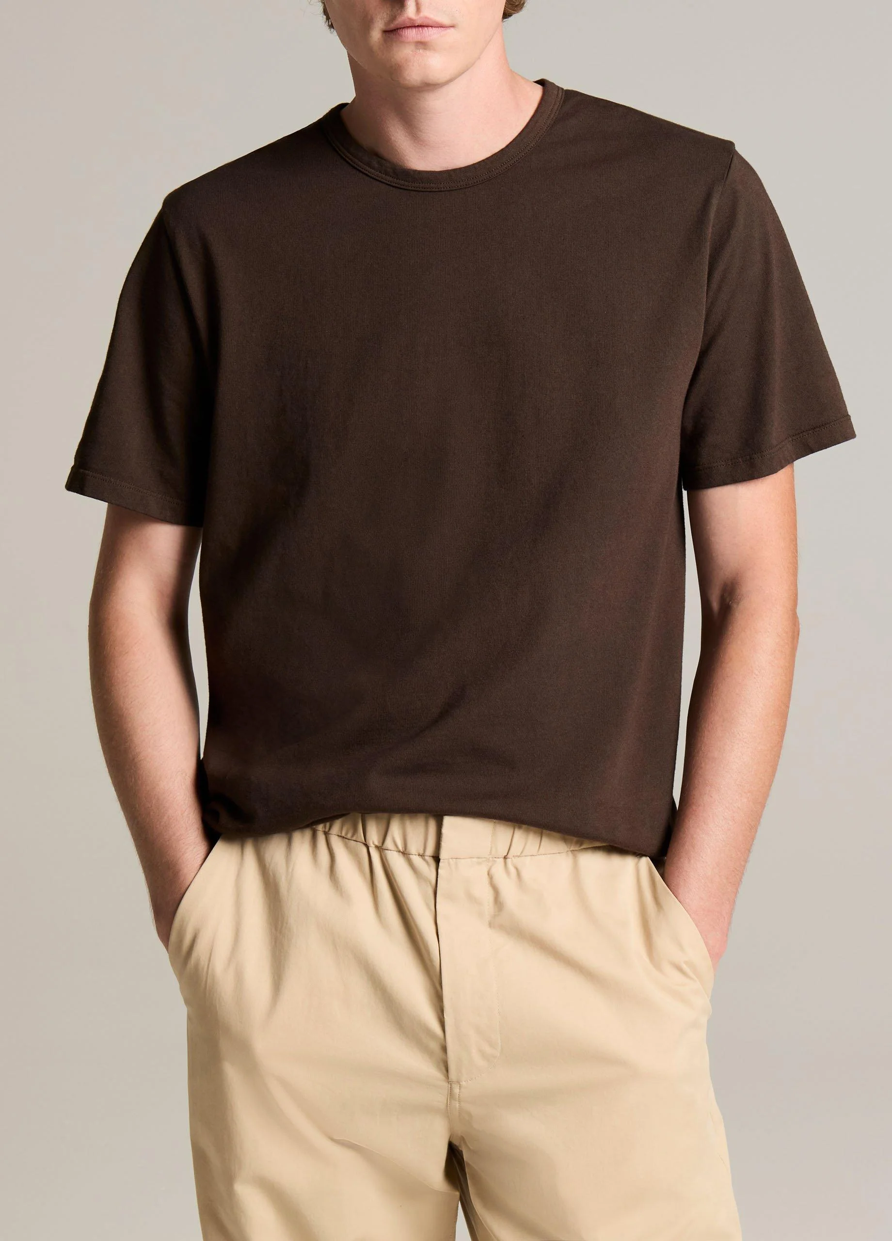 Garment Dye Cotton T-Shirt - 1
