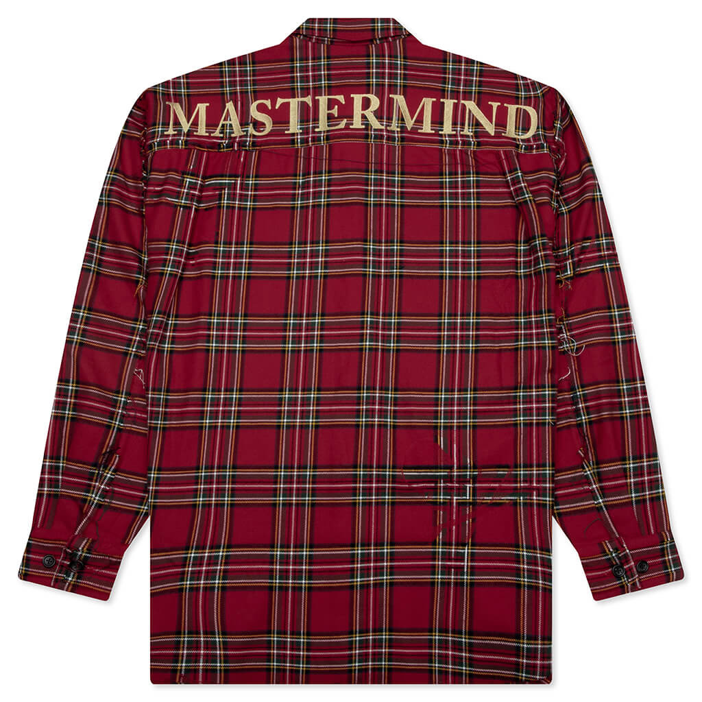 PLAID SHIRT - RED - 2