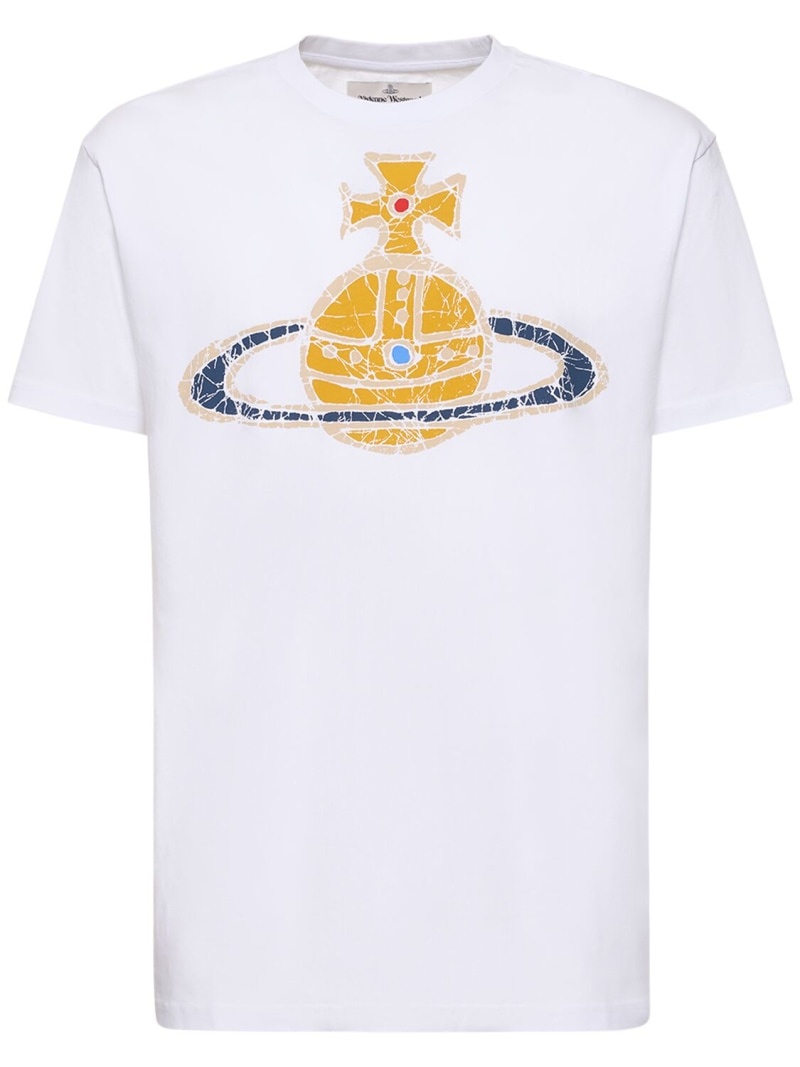 Vivienne Westwood Logo print cotton jersey t-shirt