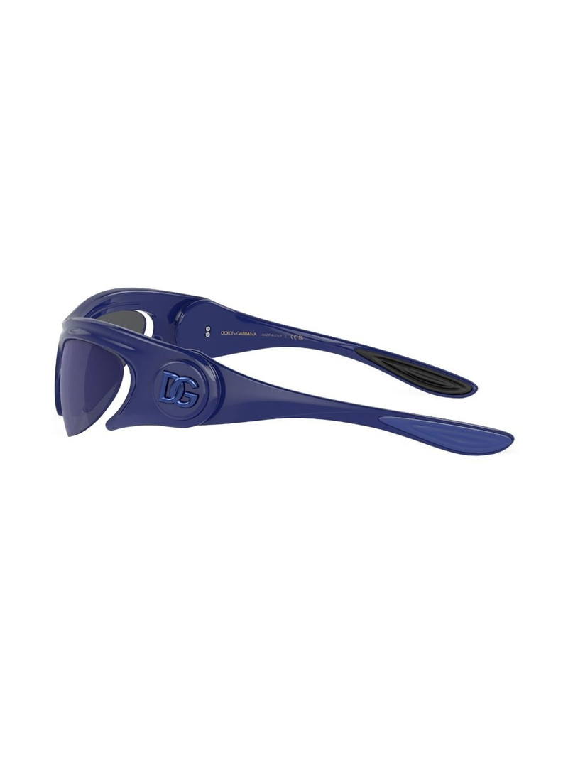shield-frame tinted sunglasses 3