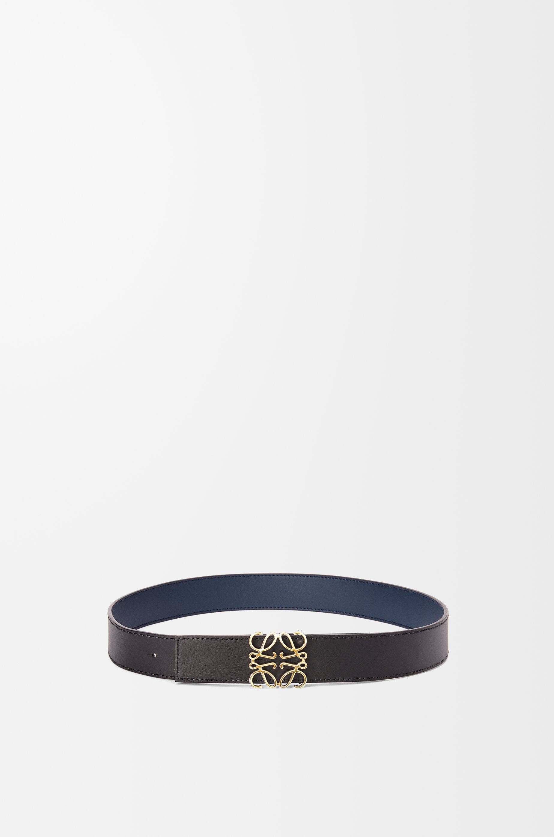 Reversible Anagram belt in smooth calfskin - 2