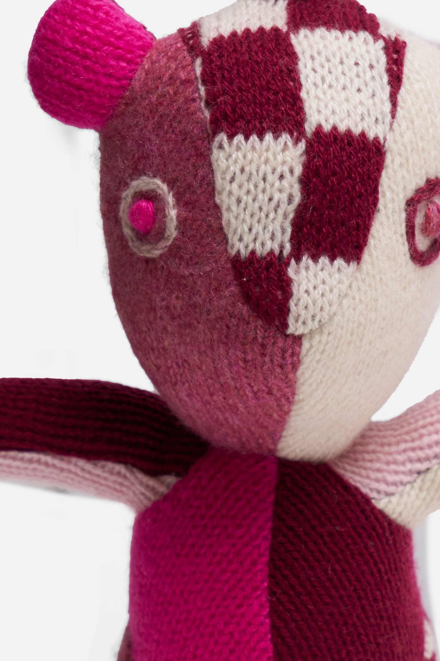 BEAR PATCHWORK KEYCHAIN - 2