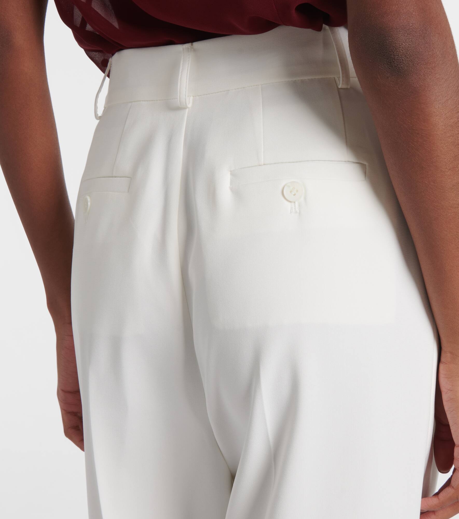 Bea high-rise straight pants - 5