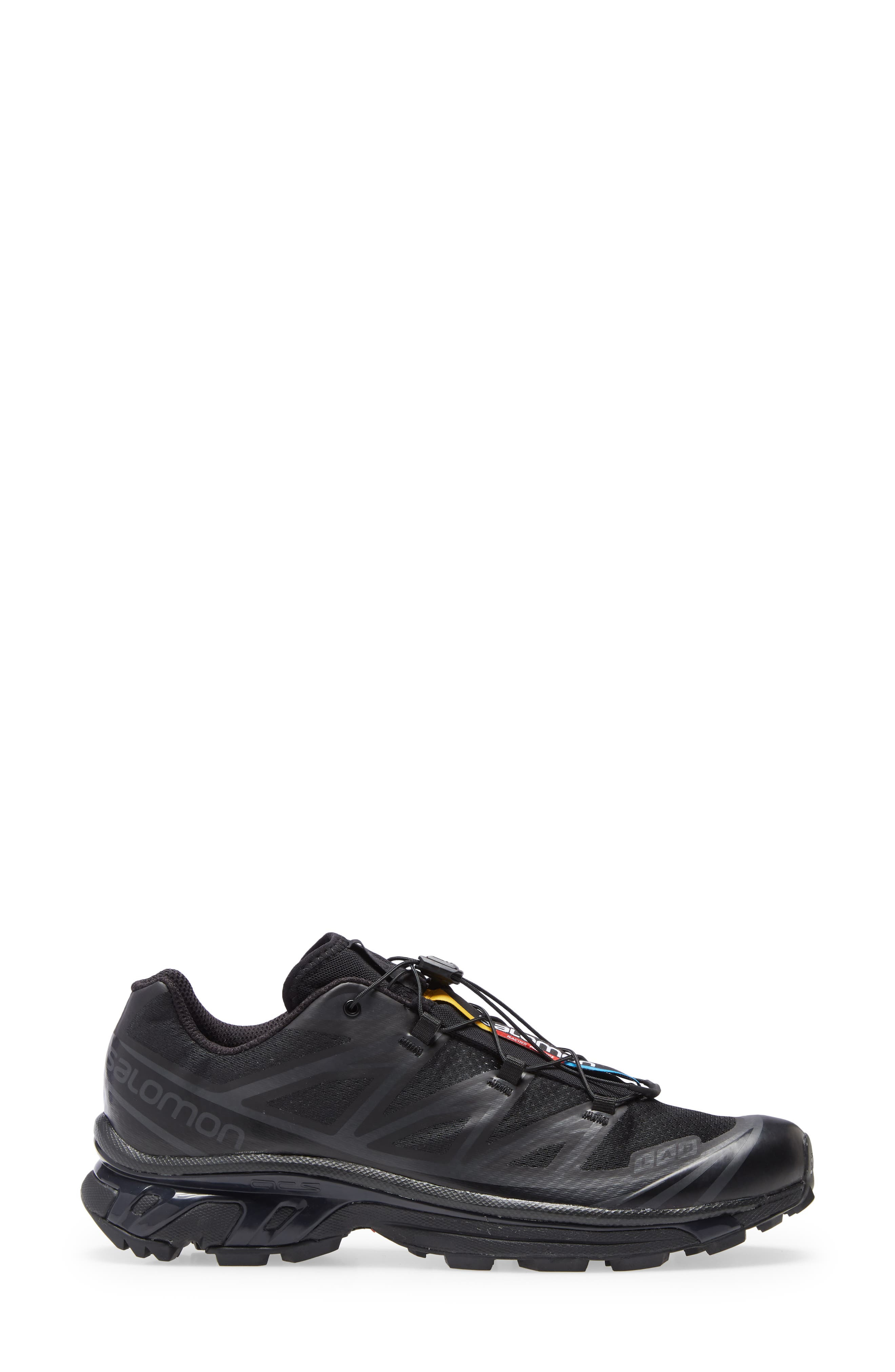 Salomon Gender Inclusive XT-6 Sneaker in Black/Black/Phantom at Nordstrom - 3