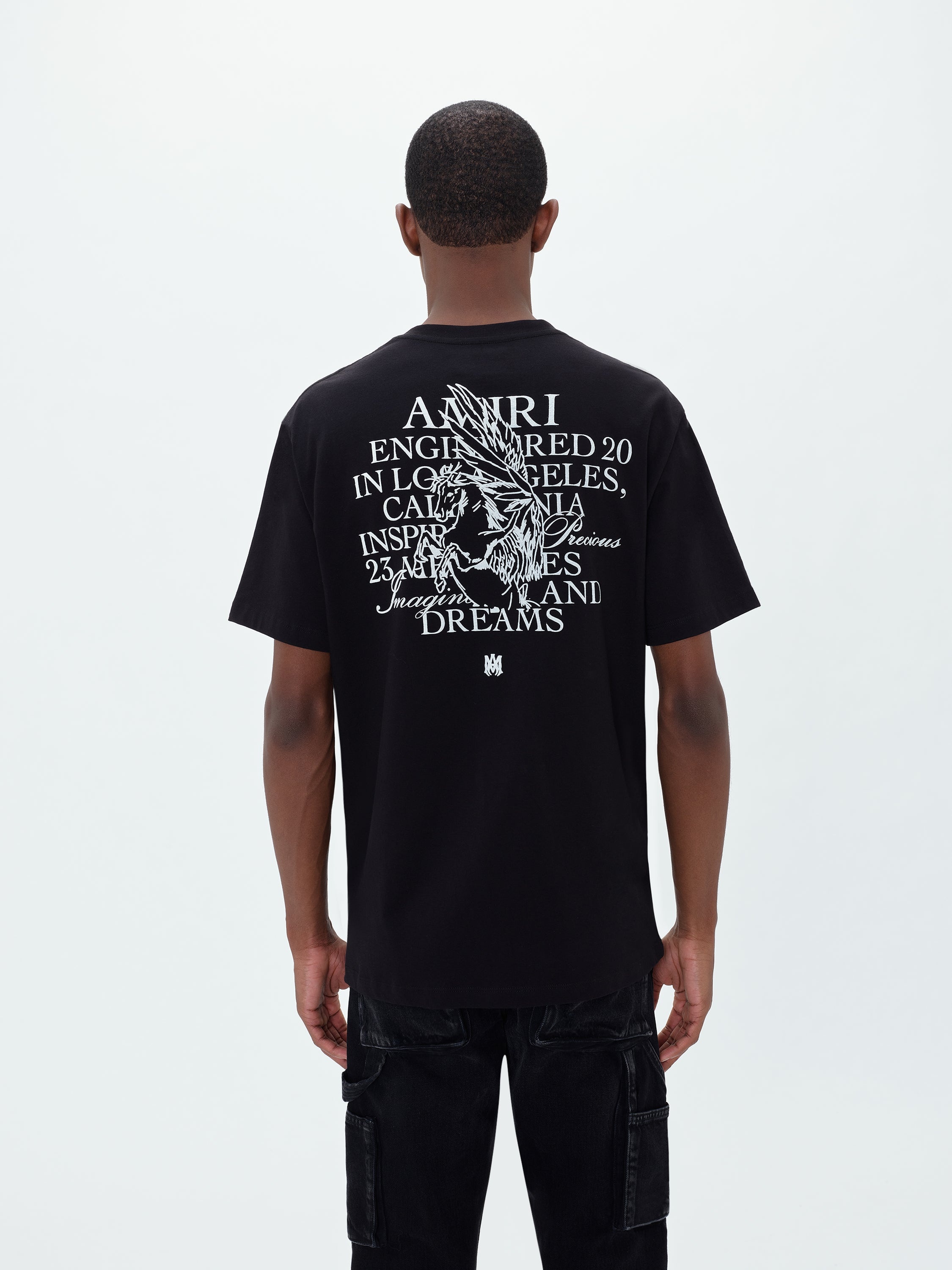 【AMIRI】Precious MemoriesグラフィックコットンTシャツ Luxury men's T-Shirt - Black Amiri 