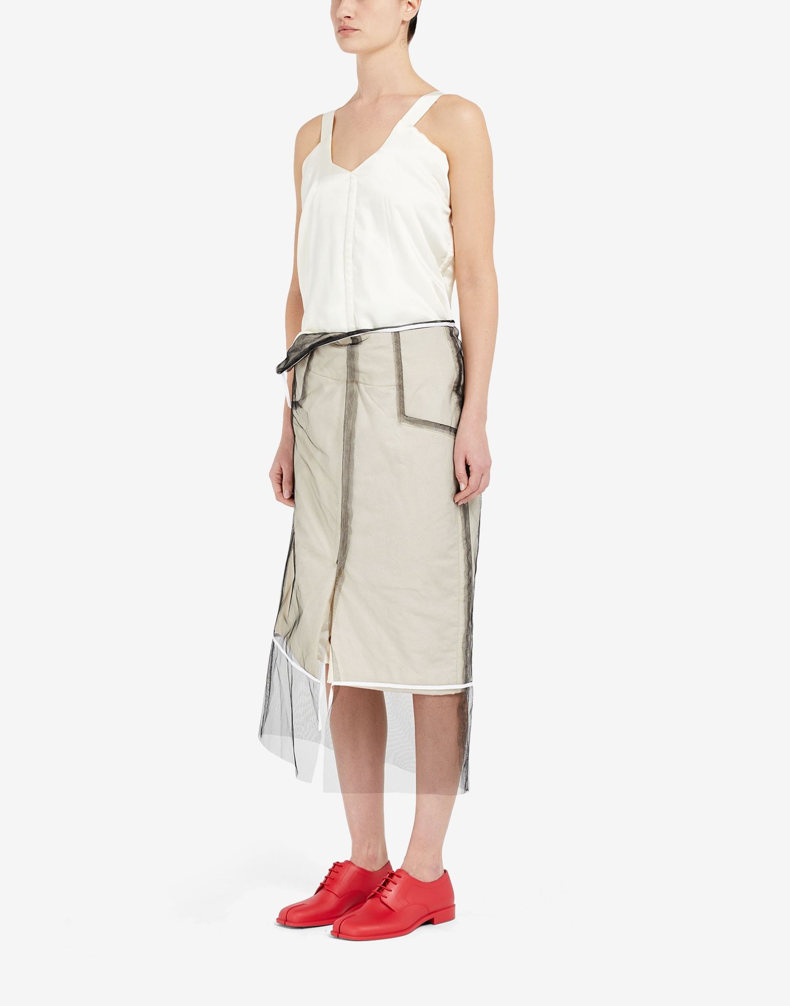 Anonymity of the lining' calico dress - 5