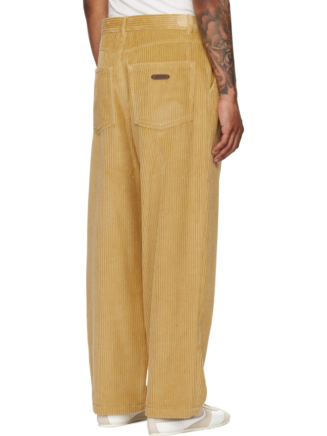 Tan Toggle Trousers - 3