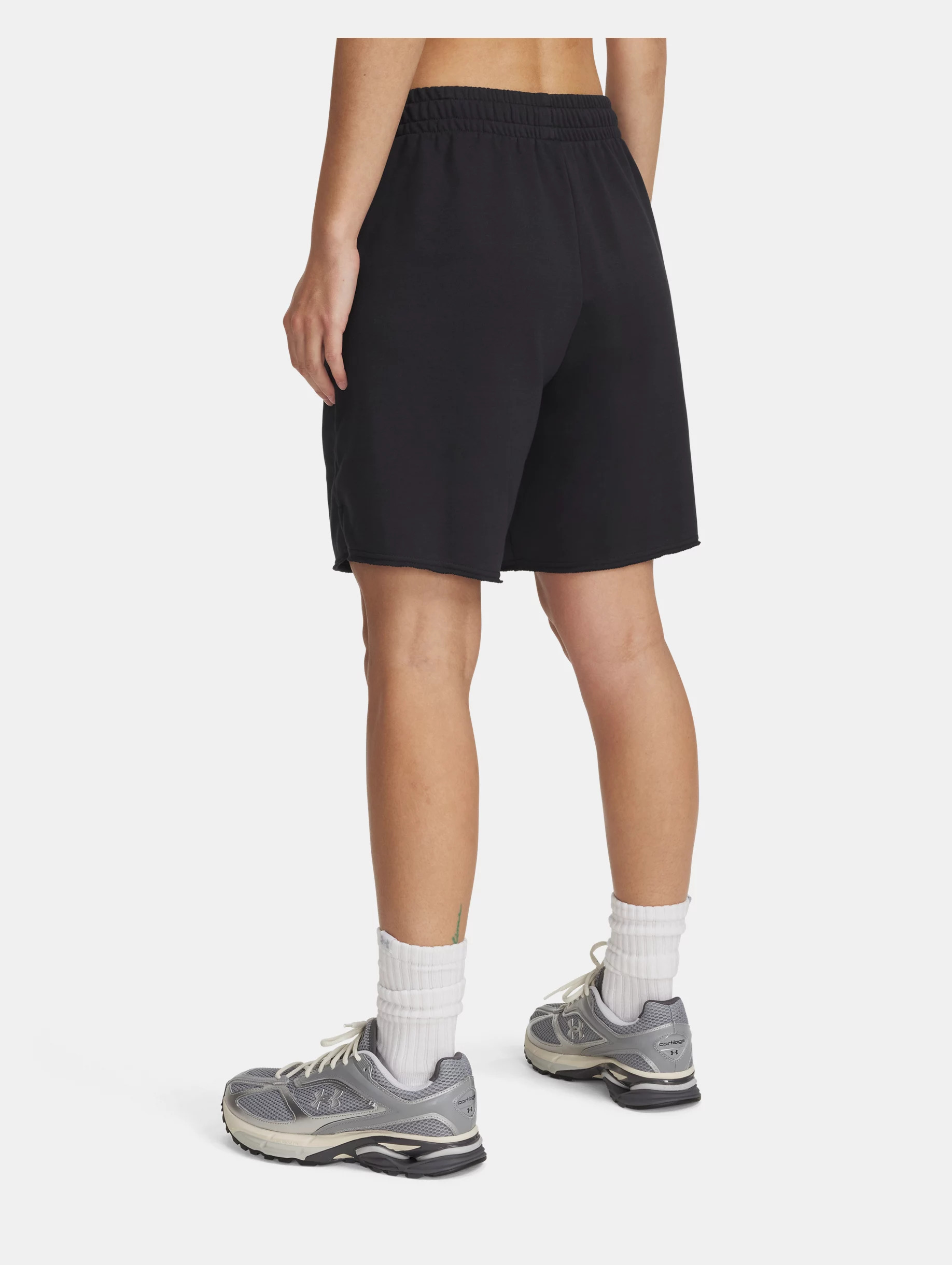 Women's UA Icon Terry Long Shorts - 2