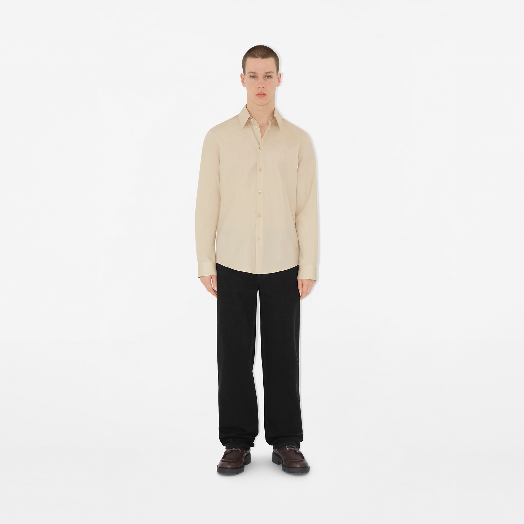 Slim Fit Cotton Shirt - 2