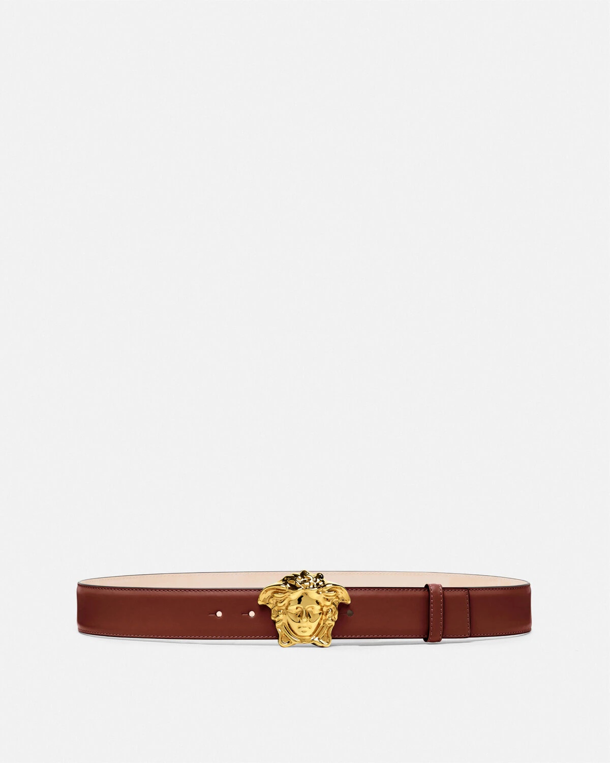 La Medusa Leather Belt 4 cm - 1