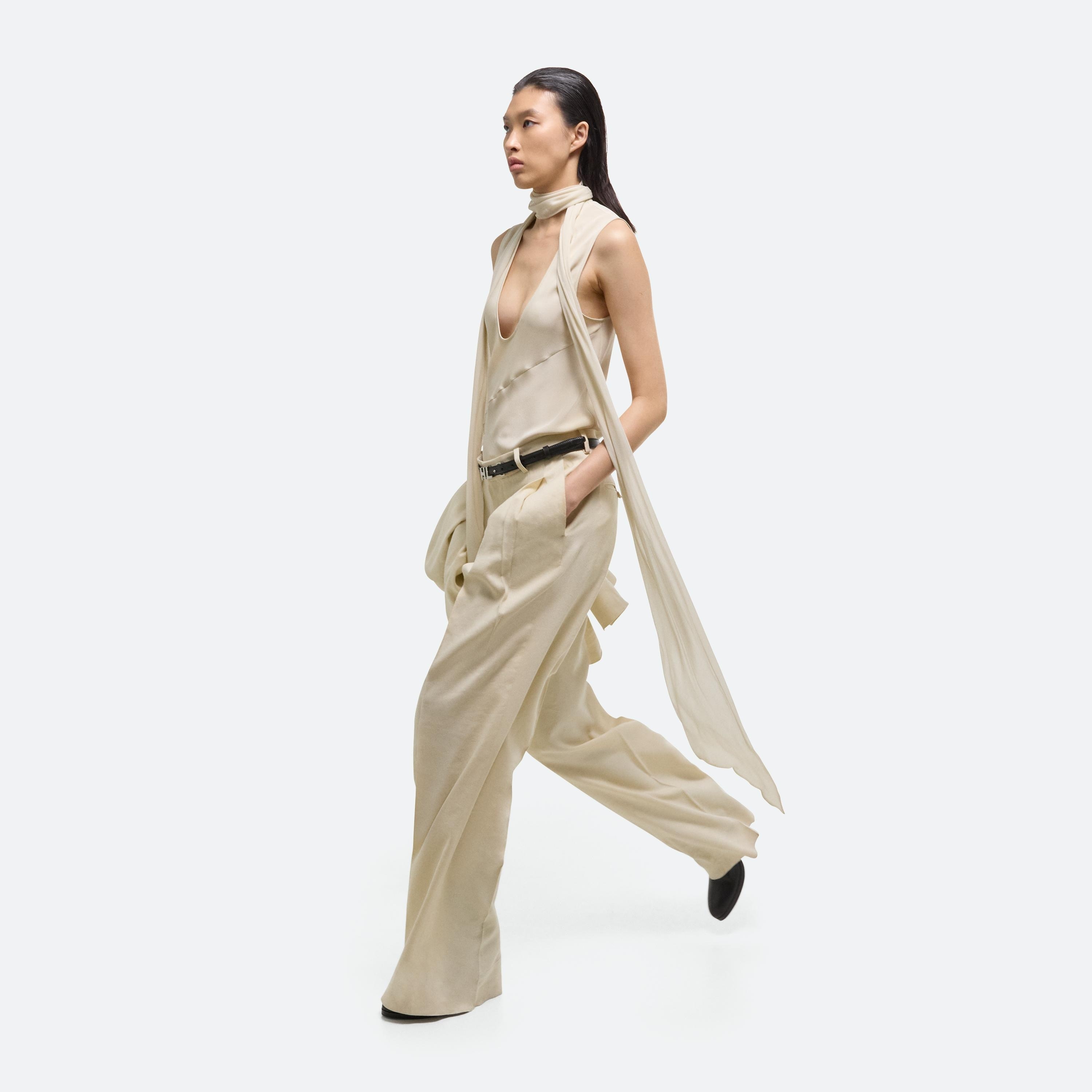 DOUBLE PLEATED PANTS - 7