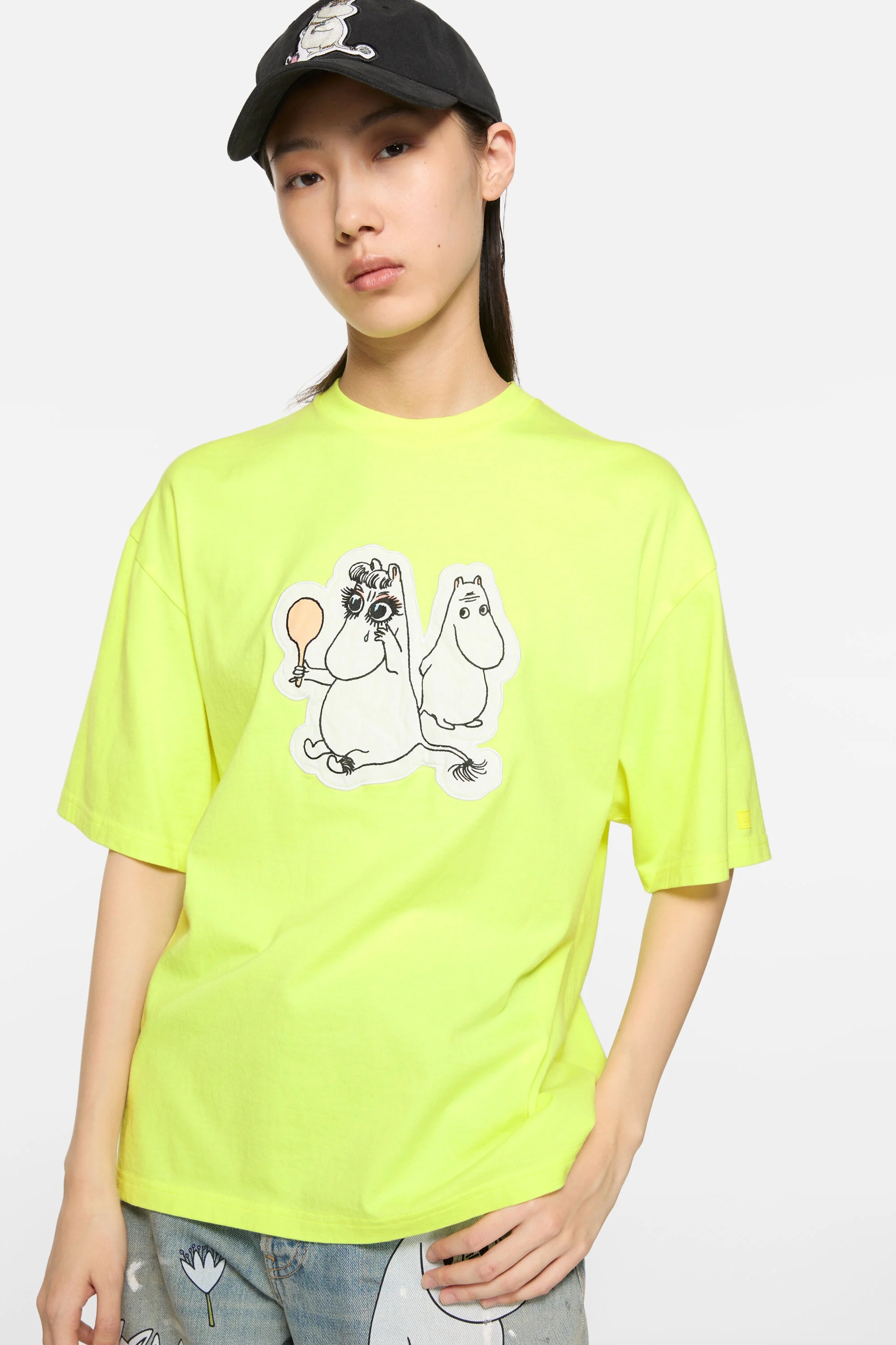 T-shirt Acne Studios x Moomin - Bright Yellow - 4
