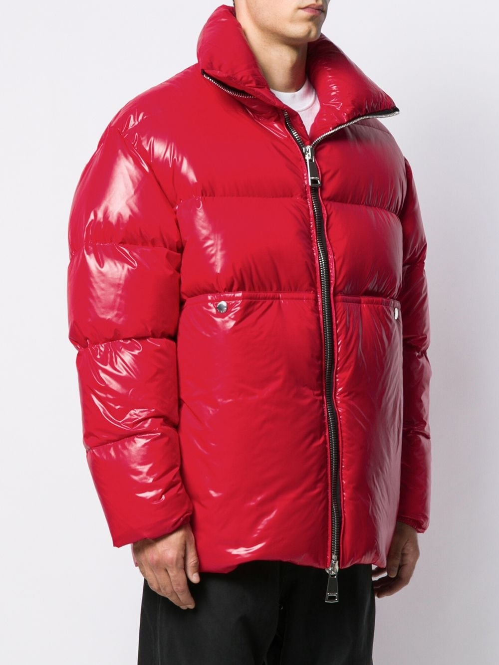 loose-fit padded coat - 3