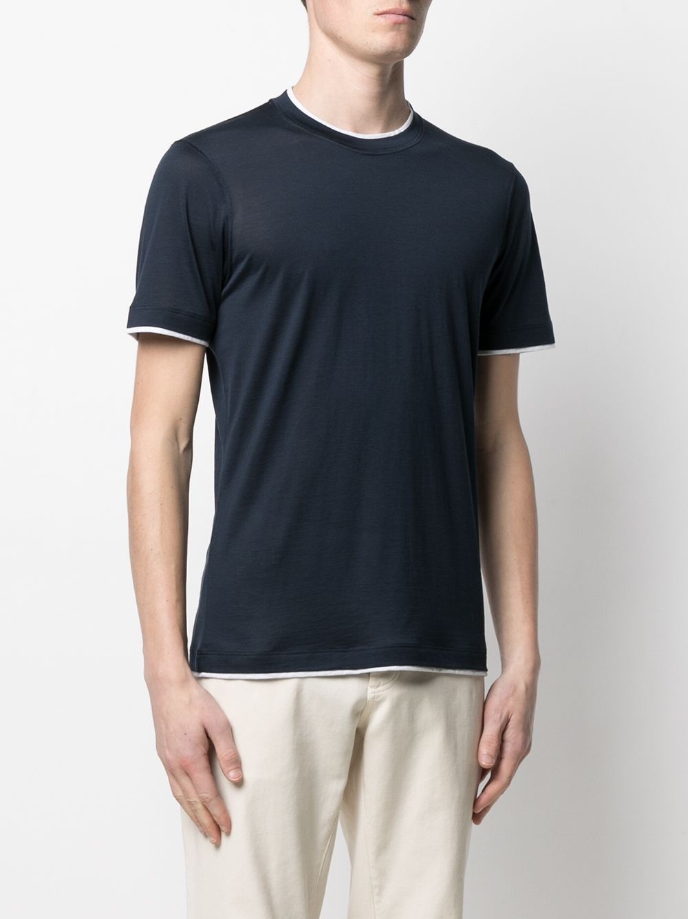 round-neck short-sleeved t-shirt - 3