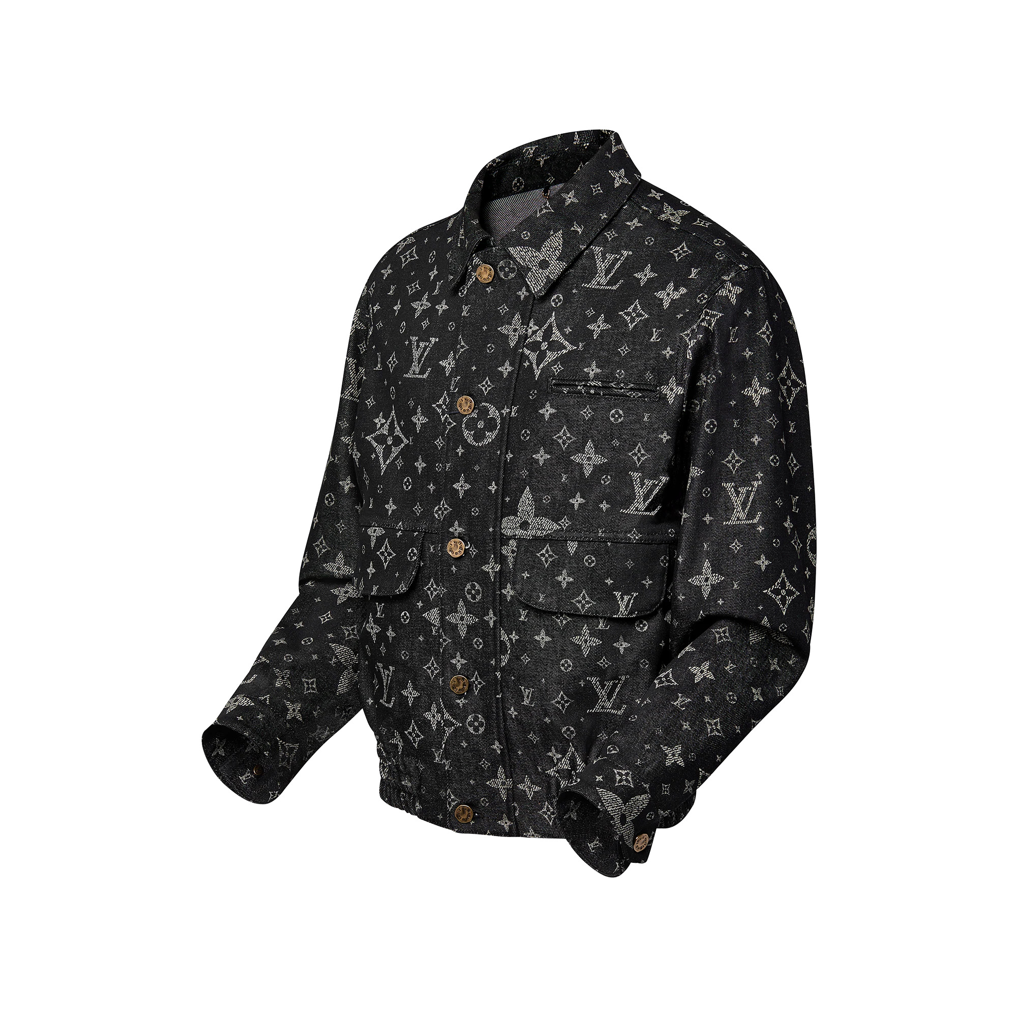 Monogram Printed Denim Jacket - 2