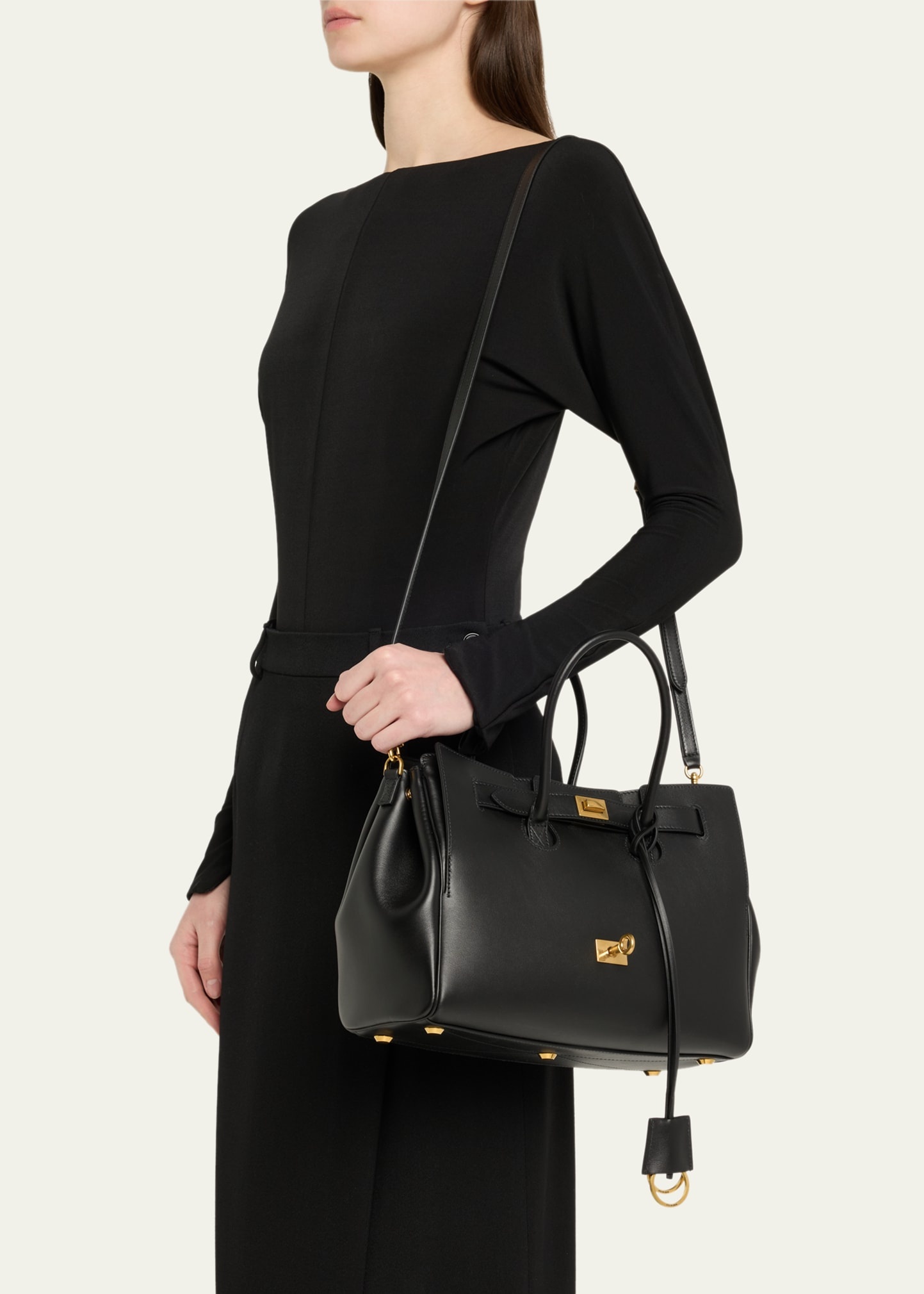 Bel Air Medium Flap Leather Tote Bag - 2