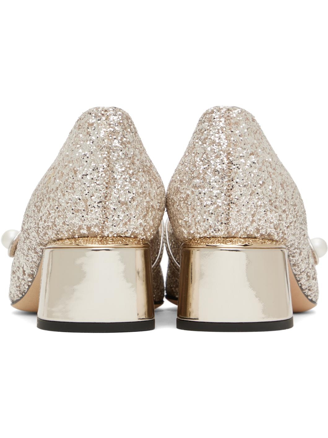 Gold Elisa 45 Heels - 2