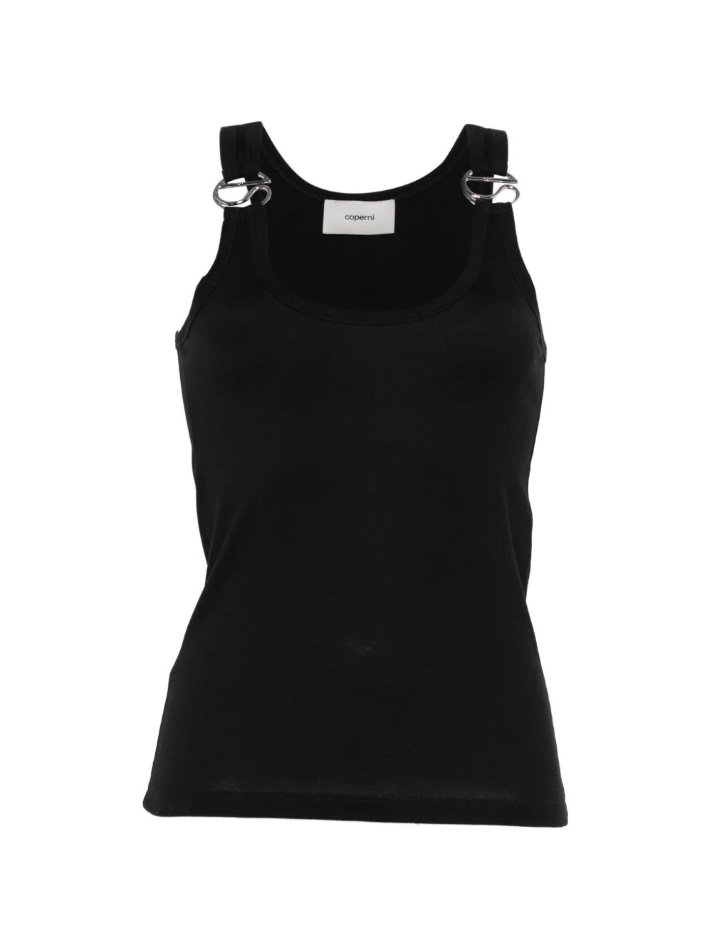 ring-detail ribbed top - 1