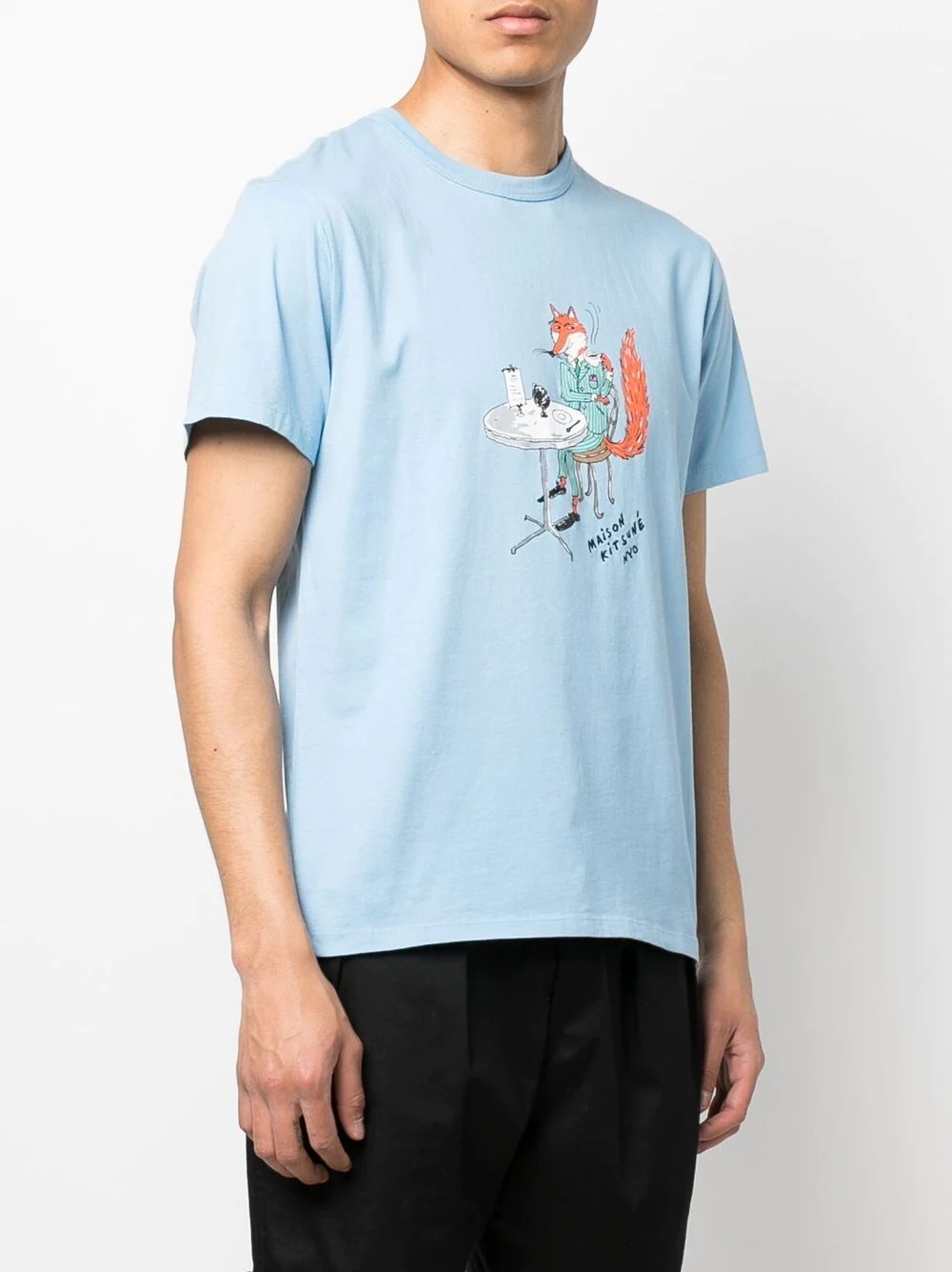 Oly Coffee Fox print T-shirt - 3