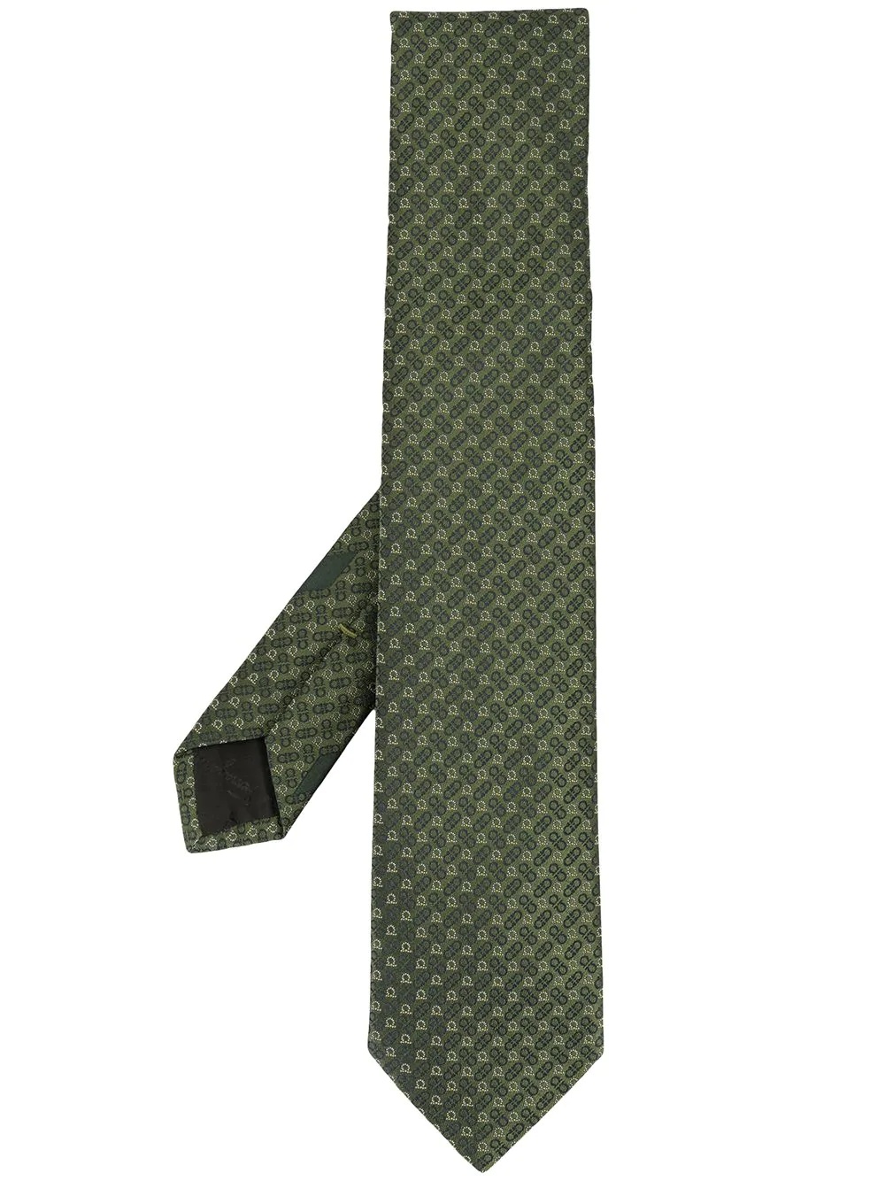 jacquard Gancini pattern tie - 1