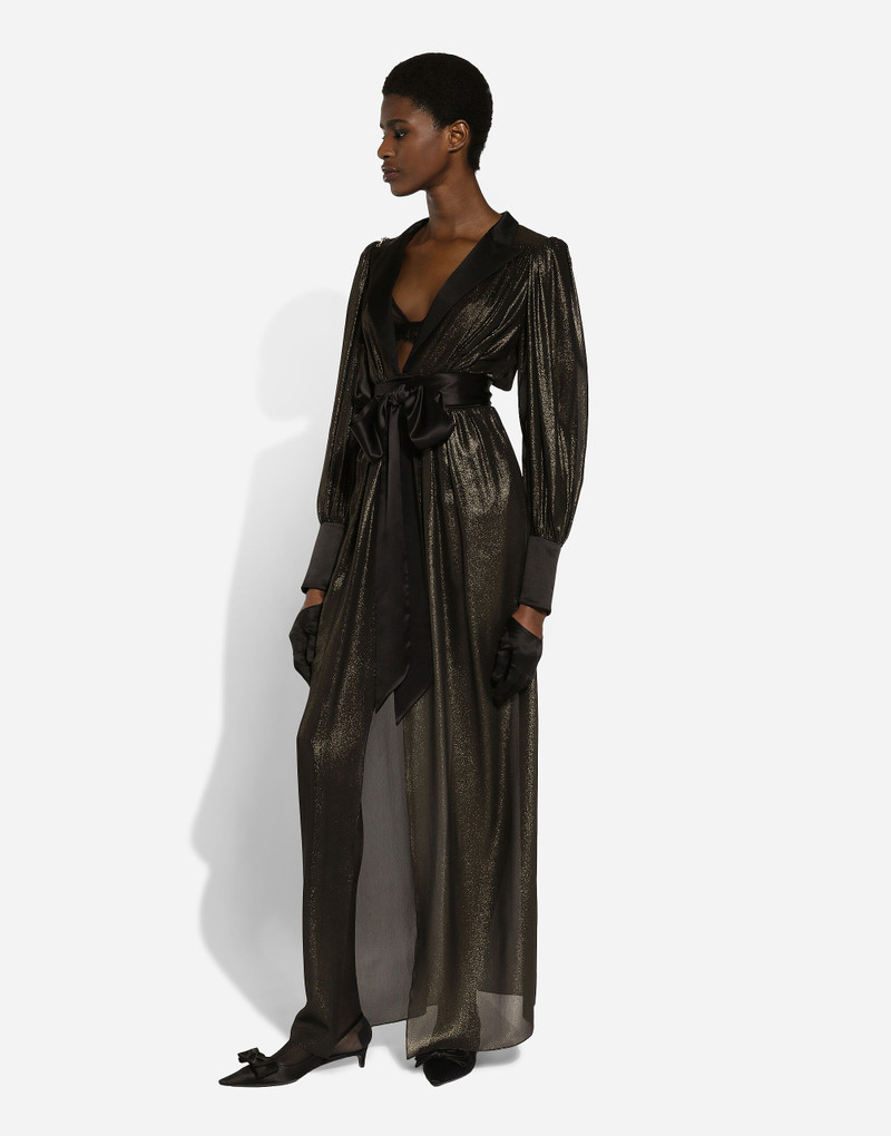 Dolce & Gabbana Silk satin tie belt outlook