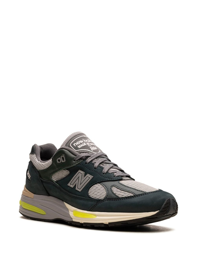 New Balance x Patta 991 MiUK "Sea Moss" sneakers outlook