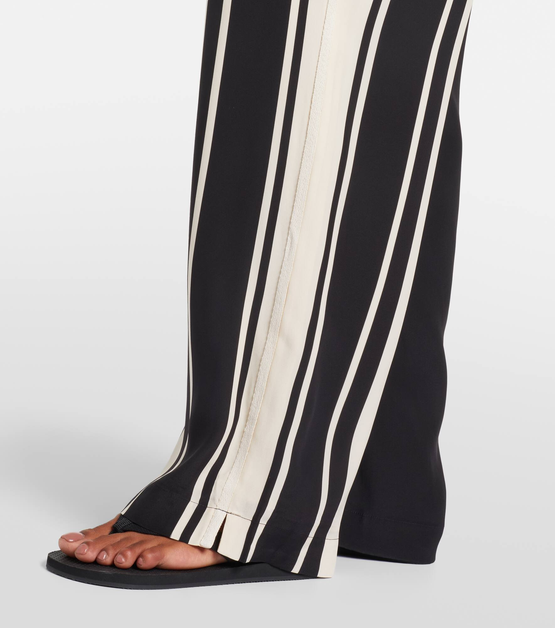 Pietra printed silk crêpe wide-leg pants - 5