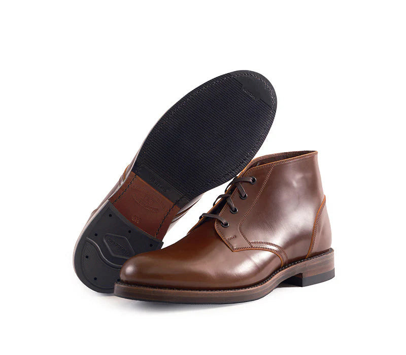 JOHN LOFGREN LK-022 Steadfast Chukka Shinki Hikaku Shell Cordovan Cognac outlook