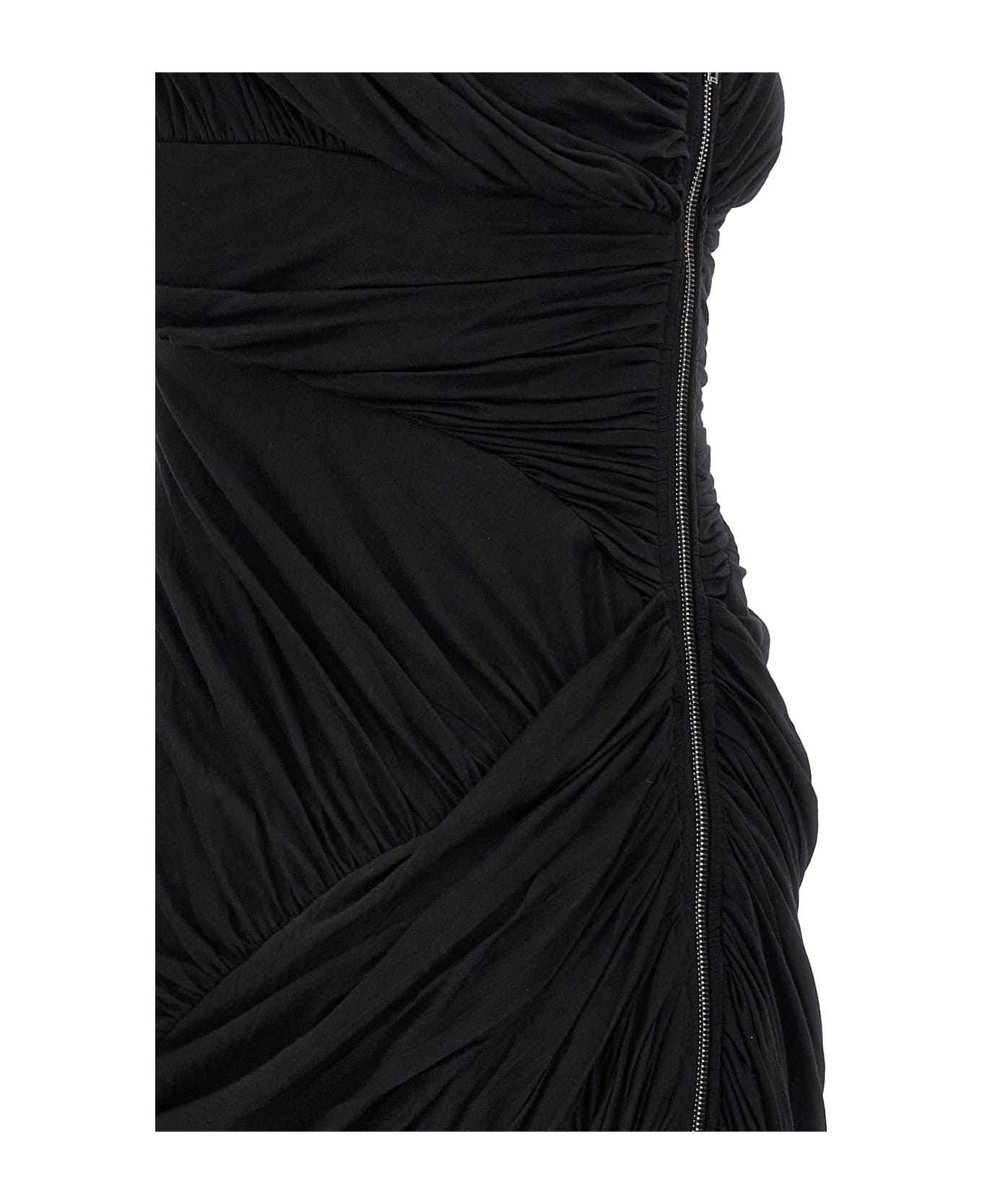 ワンピース RICK OWENS 'Lido Draped' maxi dress Rick Owens Lido Draped Gown in Black – Antidote Fashion and