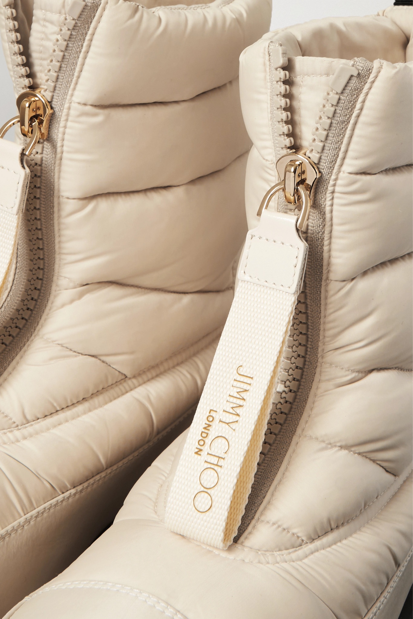 Kai 50 logo-appliquéd quilted padded shell ankle boots - 4