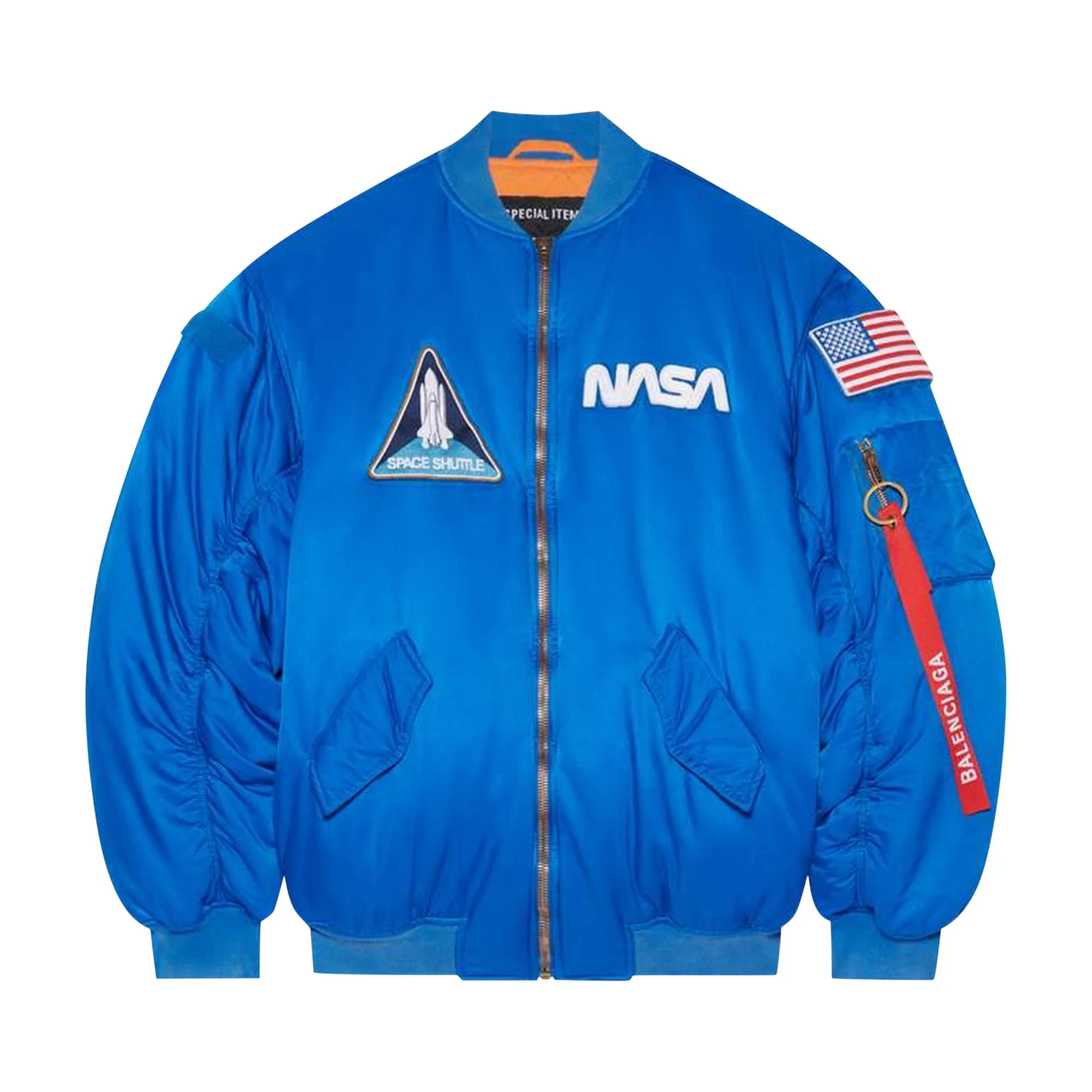 Balenciaga Space Bomber 'Royal Blue' - 1