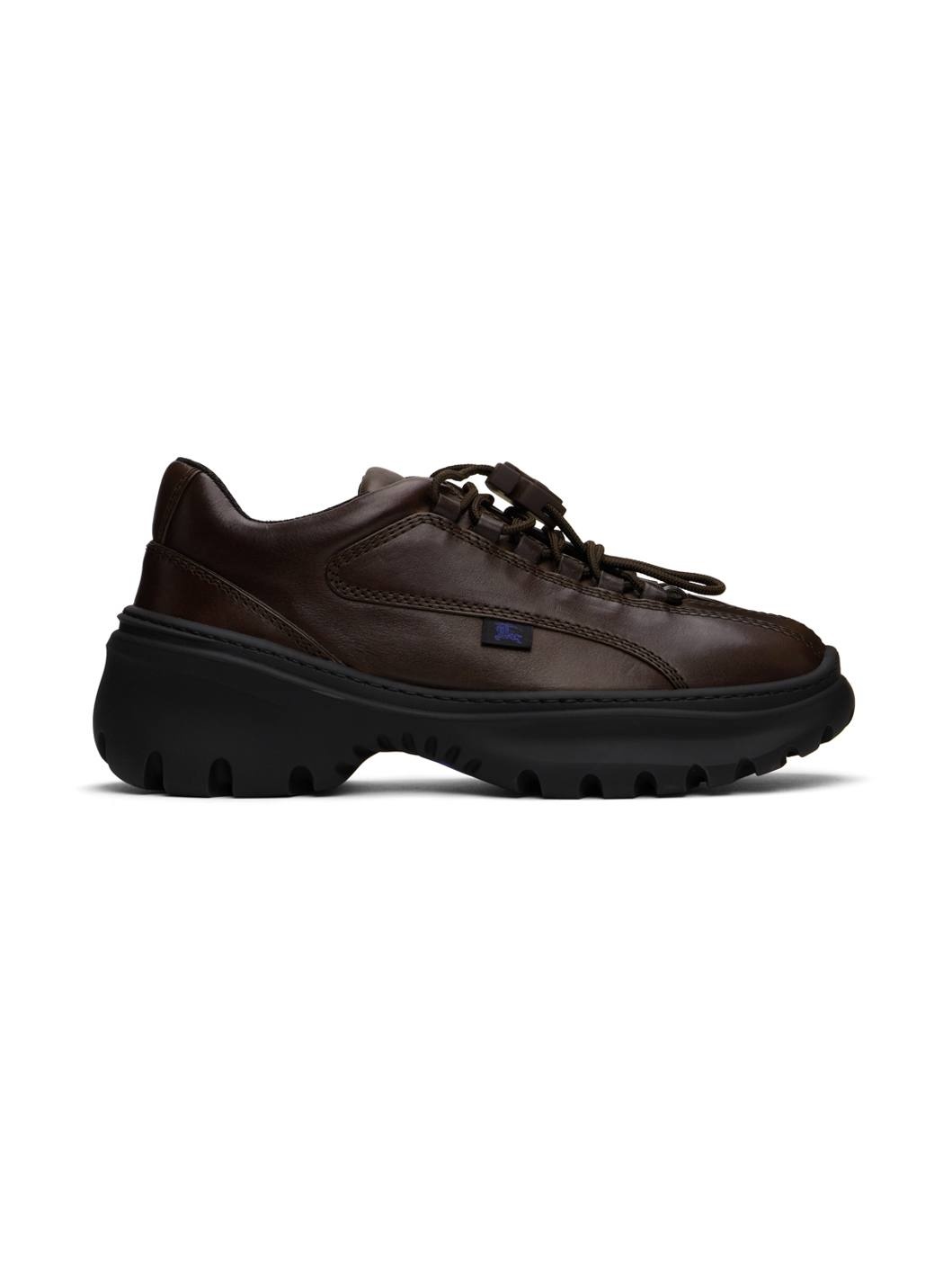 Brown Leather Scoot Derbys - 1