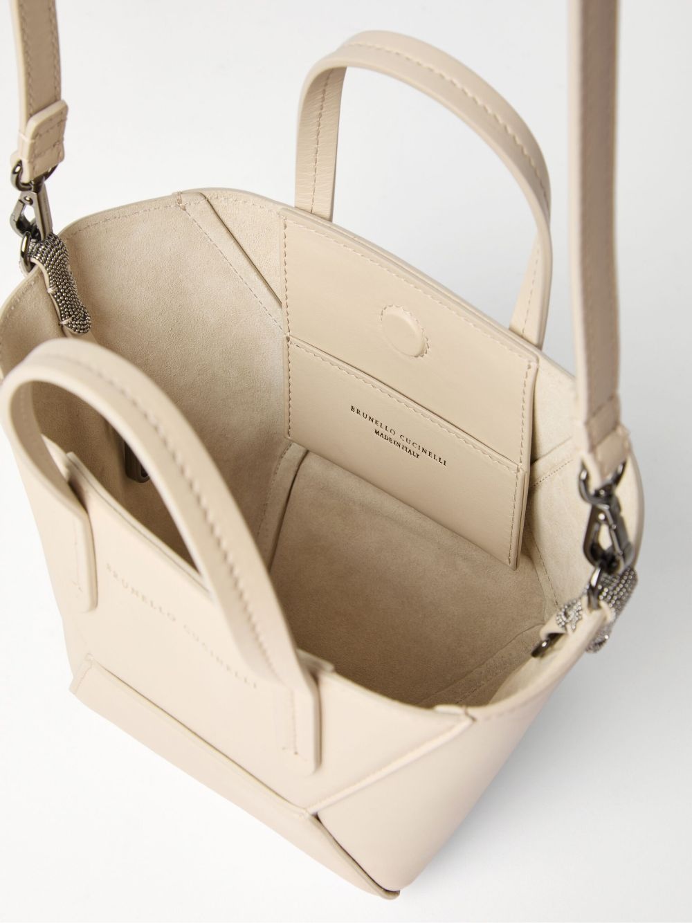 mini BC Duo leather tote bag - 2