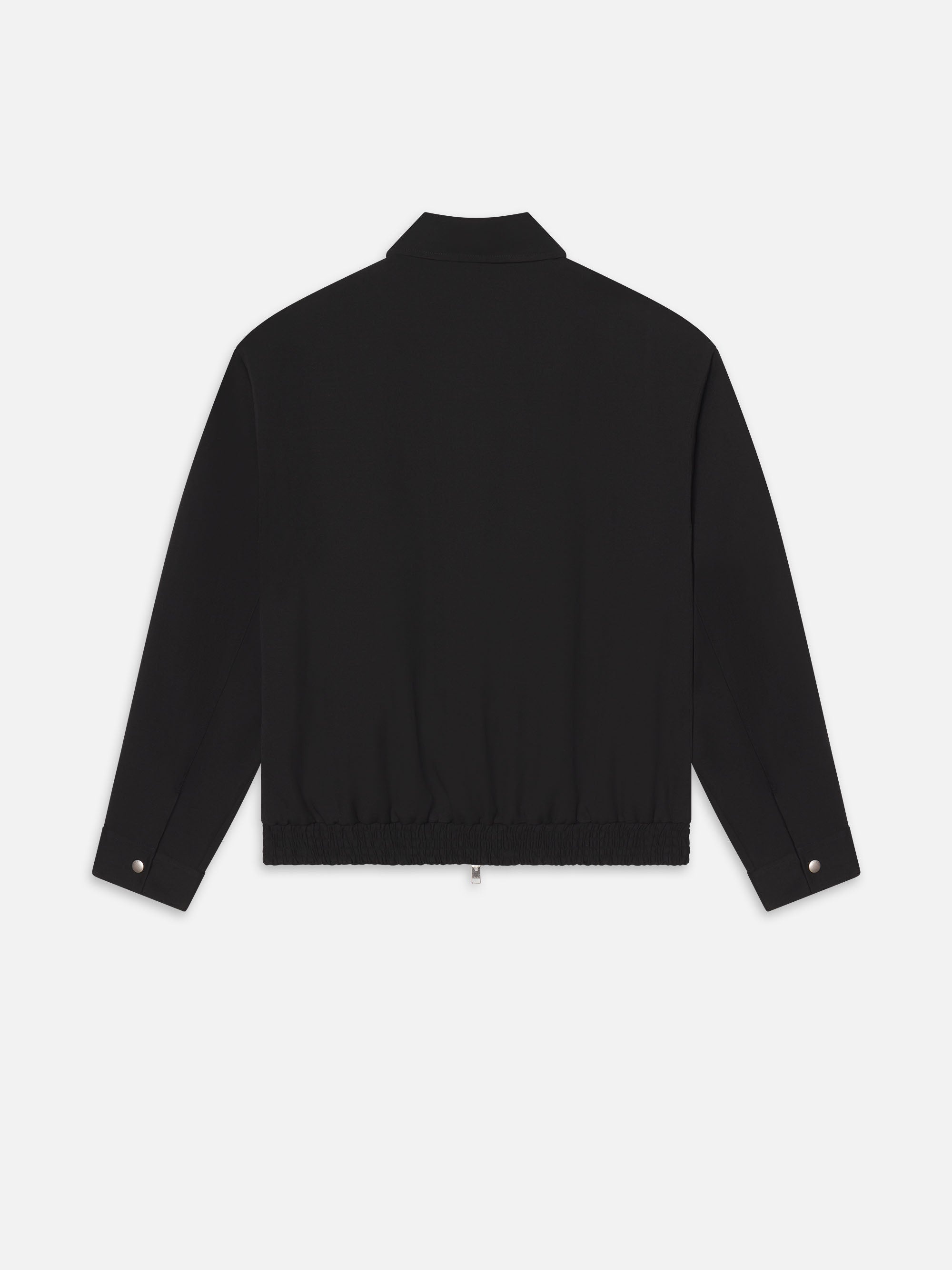 Wool Blouson in Black - 5