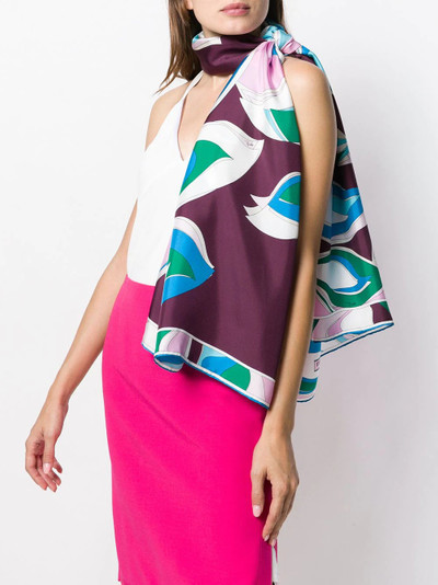 EMILIO PUCCI classic printed scarf outlook