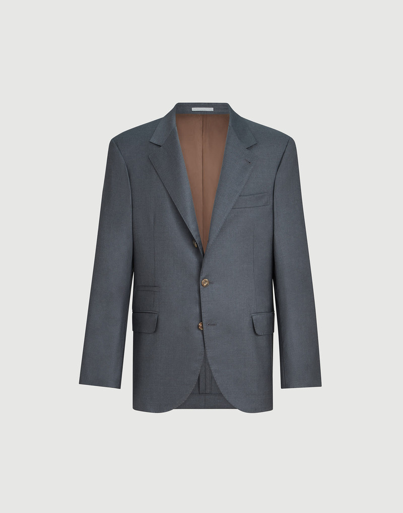Super 150s virgin wool four season batavia twill blazer 1