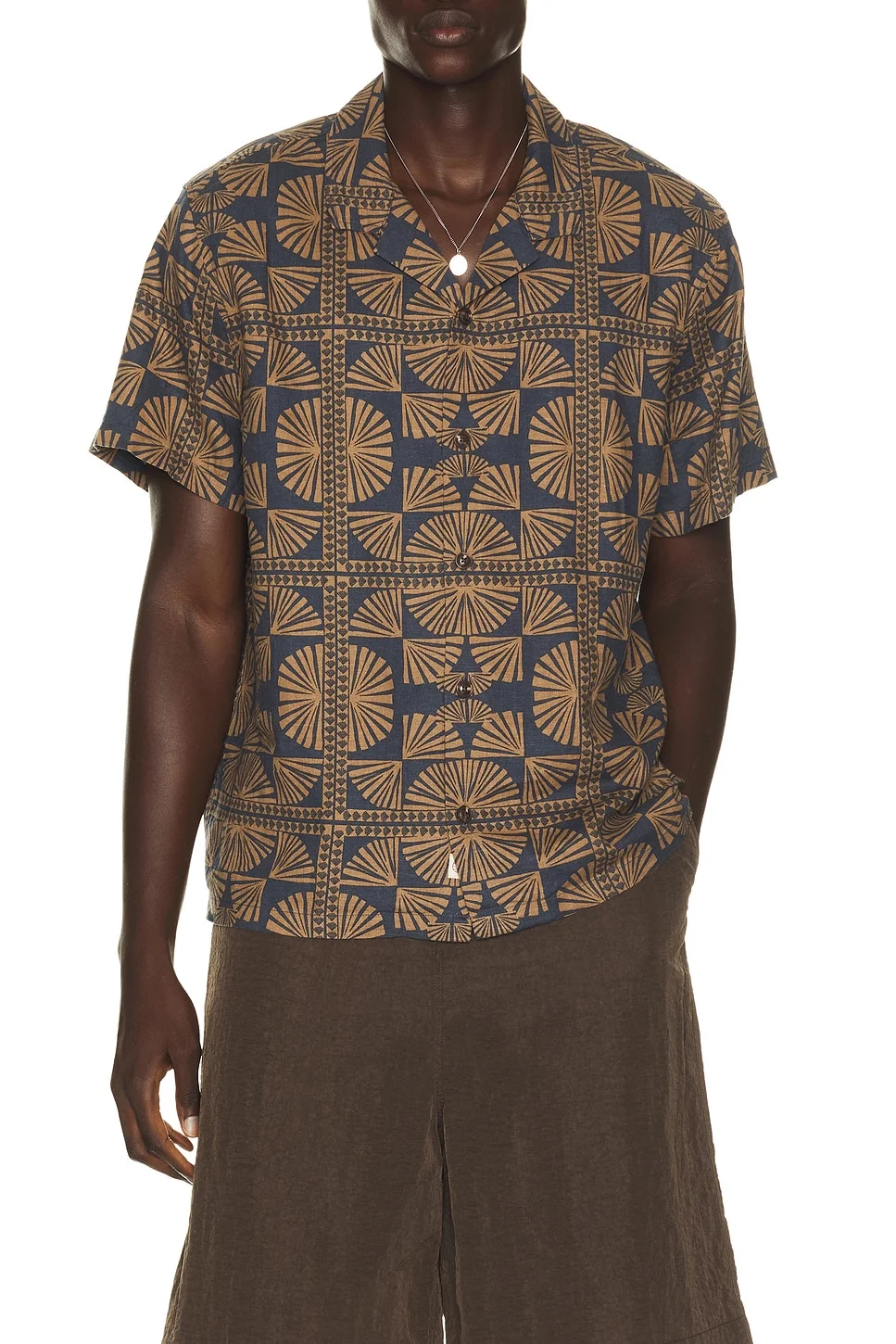 Pablo Tencel Linen Resort Shirt - 1