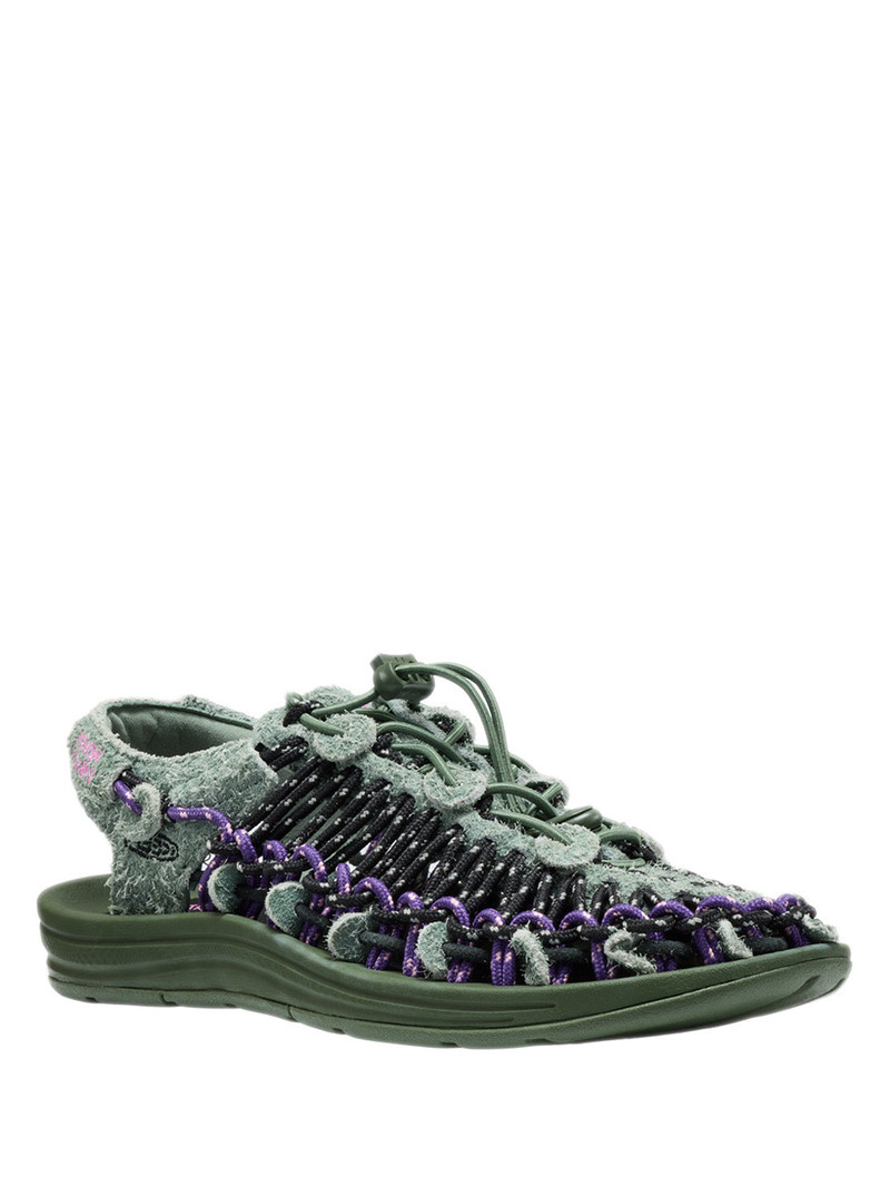 HENRIK VIBSKOV X KEEN UNEEK LEA SANDALS - BRONZE GREEN 2