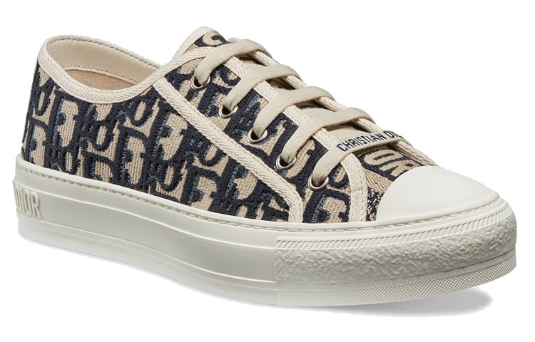 (WMNS) Dior Walk'N'Dior Oblique 'Navy Canvas' KCK211OBE_S56B - 3