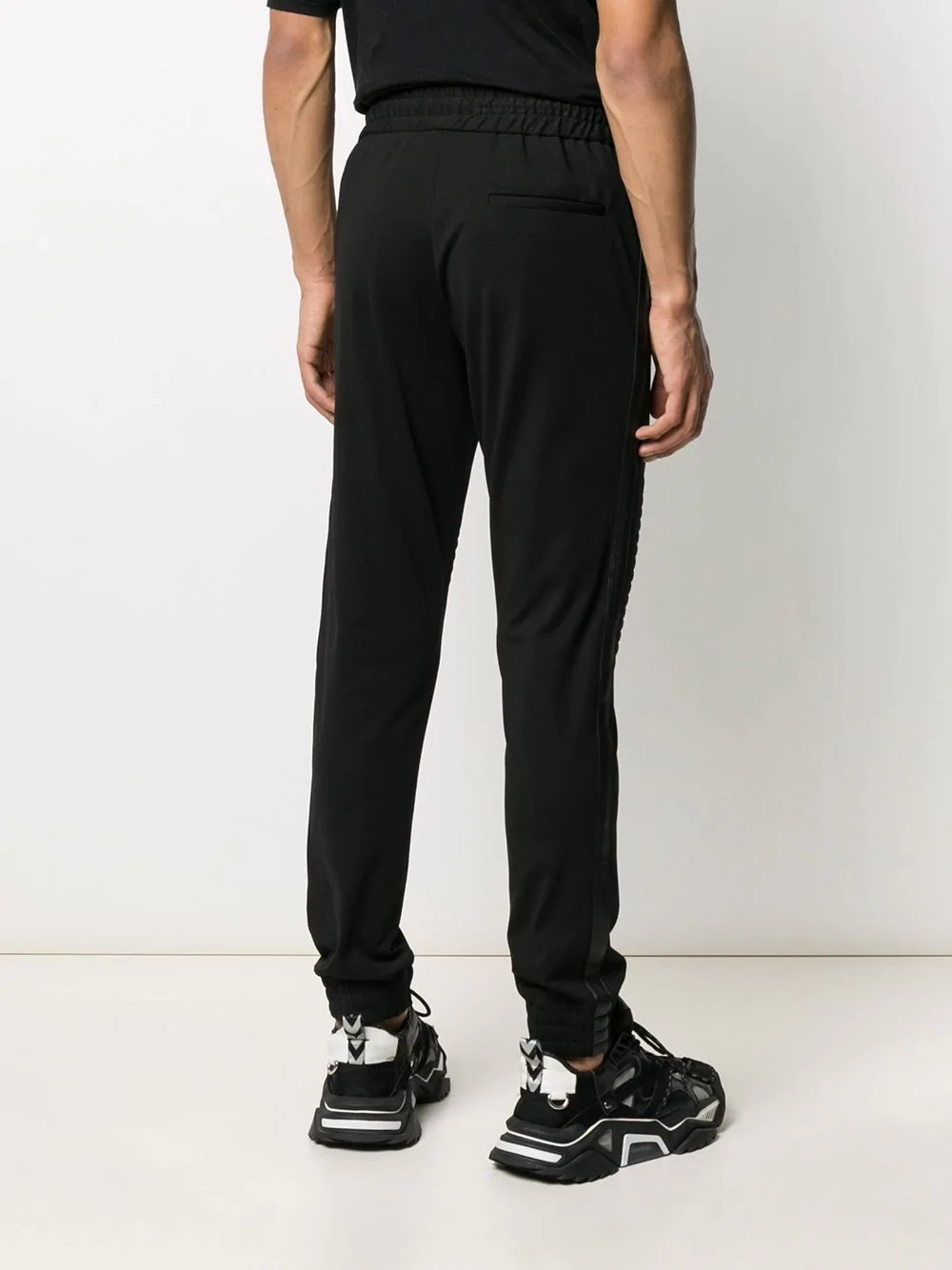 stud-embellished track pants - 4