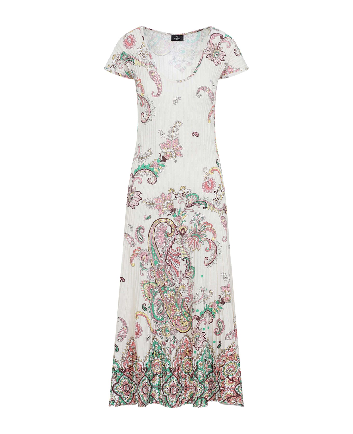 Midi Ribbed Dress - 2