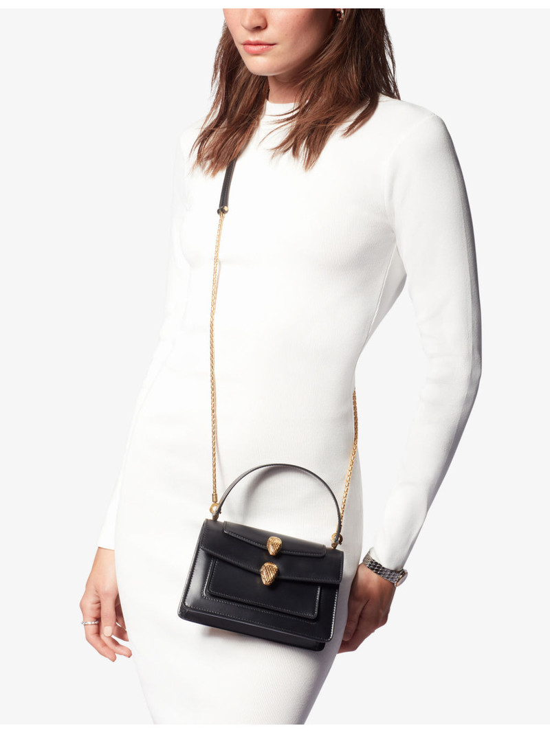 BVLGARI Bvlgari x Alexander Wang Serpenti Forever leather cross-body bag outlook