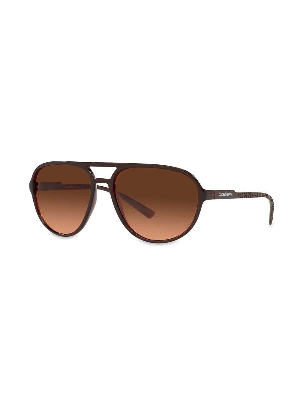 aviator-frame gradient sunglasses - 2