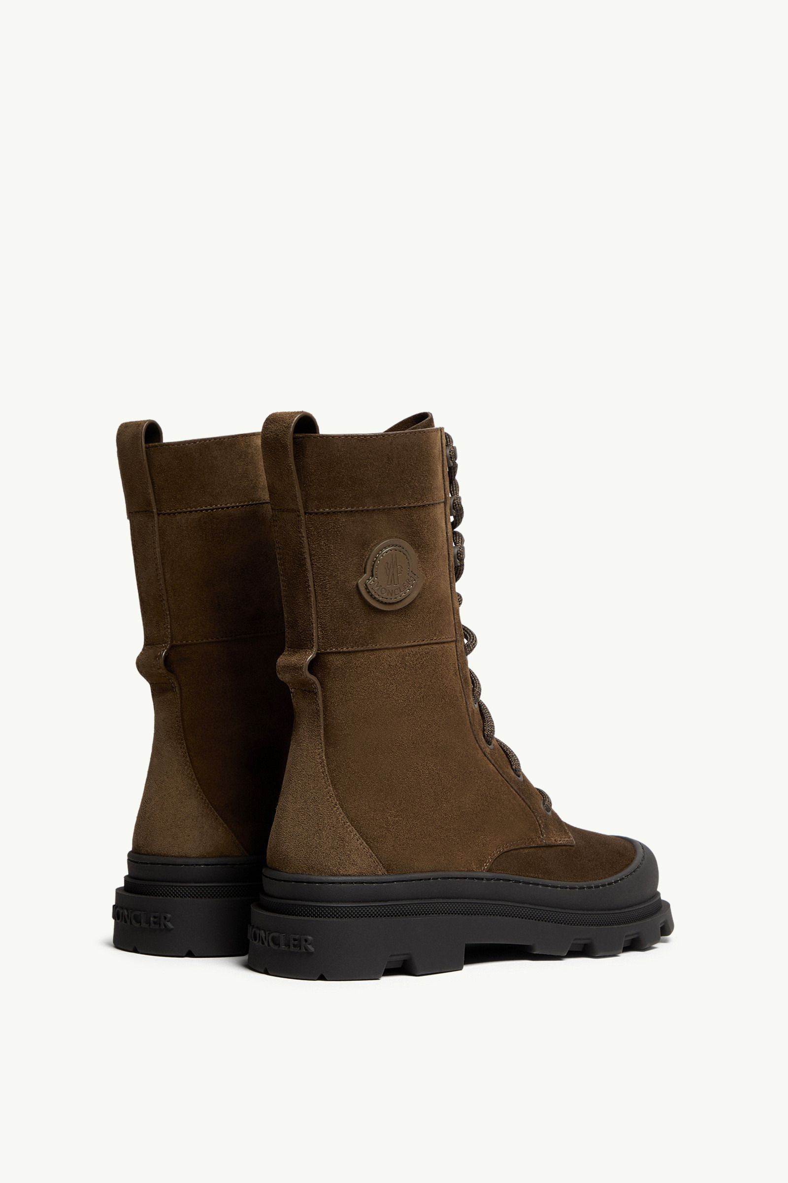 Vera High Suede Lace-Up Boots - 5
