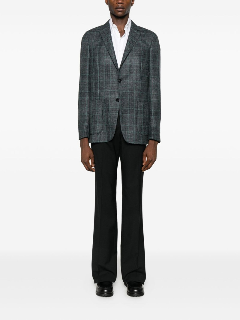 ZEGNA plaid-pattern jacket outlook